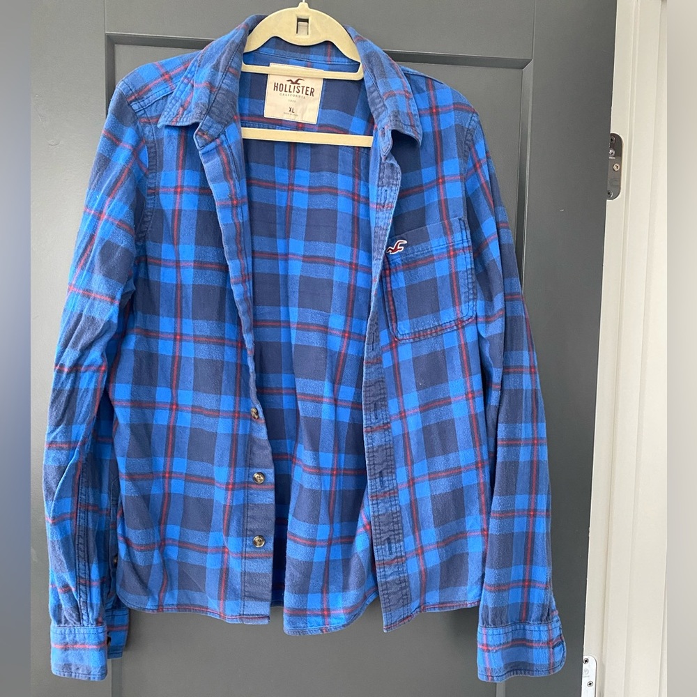 Hollister Men’s Plaid Flannel